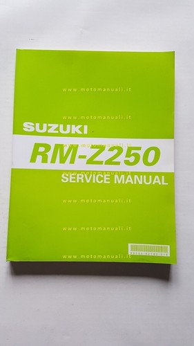 Suzuki 250 2003 manuale - rm-z,